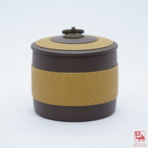 Teracotta Art Deco Tea Caddy, 80-100g