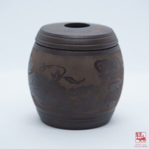Teracotta Floral Tea Caddy, 60-80g